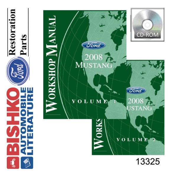 2008 Ford Mustang Shop Service Repair Manual PDF