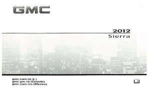 2012 GMC Sierra Owner's Manual