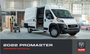 2022 Dodge Promaster Owner's Manual