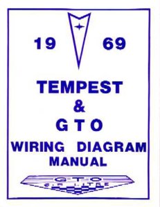 1969 Pontiac GTO, Tempest Wiring Diagrams Manual