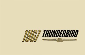 1967 Ford Thunderbird Owner's Manual