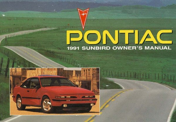 1991 Pontiac Sunbird Owner's Manual