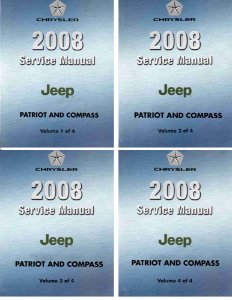 2008 Jeep Patriot, Compass Factory Shop Service Manual