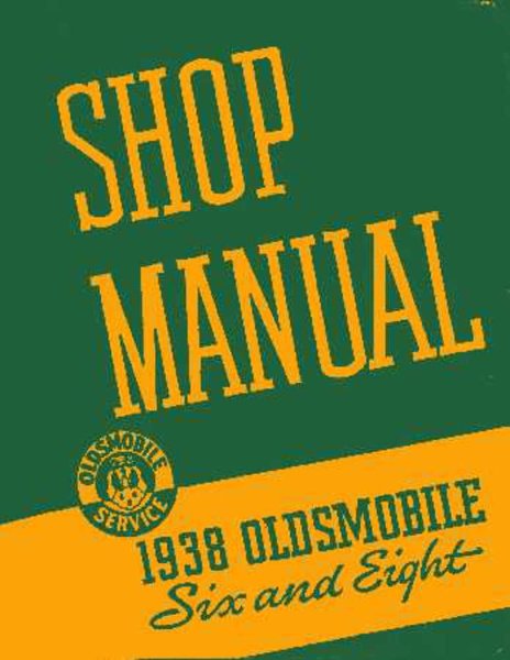 1938 Oldsmobile F-38, L-38 Factory Shop Service Manual