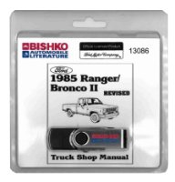 1985 Ford Truck Ranger, Bronco II Shop Service Repair Manual PDF sample image