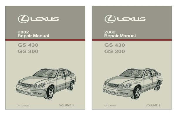 2002 Lexus GS 300, GS 430 Factory Shop Service Manual