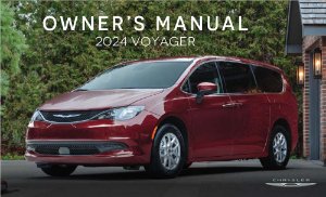 2024 Chrysler Voyager Owner's Manual