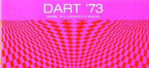 1973 Dodge Dart Owner's Manual