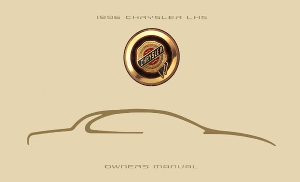 1996 Chrysler LHS Owner's Manual