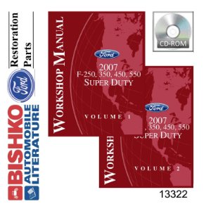 2007 Ford Truck F250-F550, Super Duty Factory Shop Service Manual