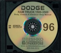 1996 DODGE RAM TRUCK Body, Chassis & Electrical Service Manual sample image
