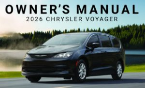 2026 Chrysler Voyager Owner's Manual