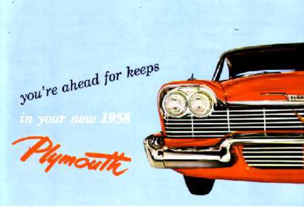 1958 Plymouth All Models Owner's Manual
