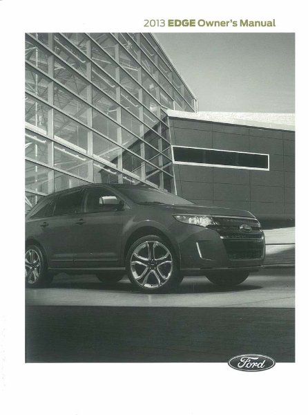 2013 Ford Truck Edge Owner's Manual