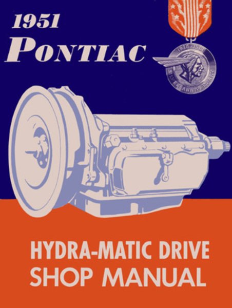 1951 Pontiac HYDRAMATIC TRANSMISSION Factory Shop Service Manual