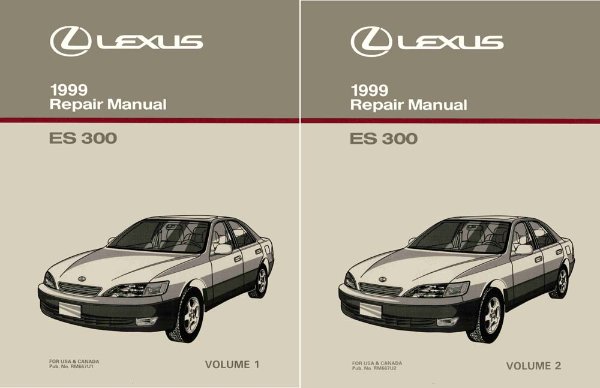 1999 Lexus ES 300 Factory Shop Service Manual
