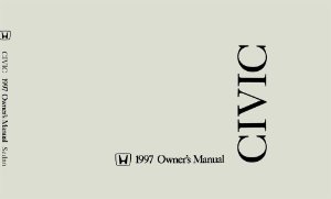 1997 Honda Civic Sedan Owner's Manual
