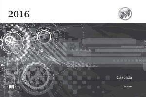 2016 Buick Cascada Owner's Manual
