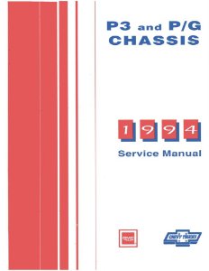 1994 Chevrolet Truck P Chassis Factory Shop Service Manual