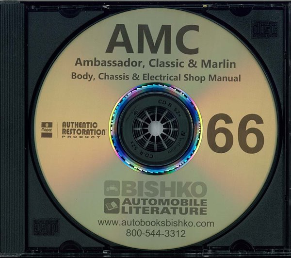 1966 AMC Ambassador, Classic, Marlin Factory Shop Service Manual