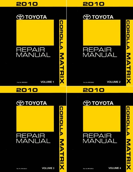 2010 Toyota Prius Factory Shop Service Manual