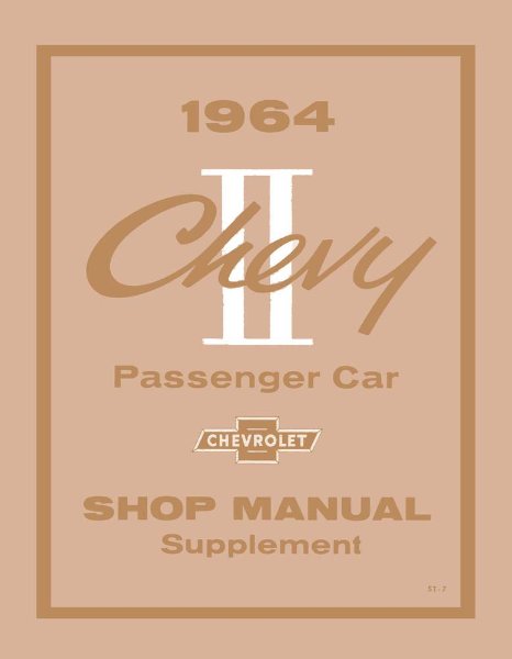 1964 Chevrolet Chevy II Factory Shop Service Manual