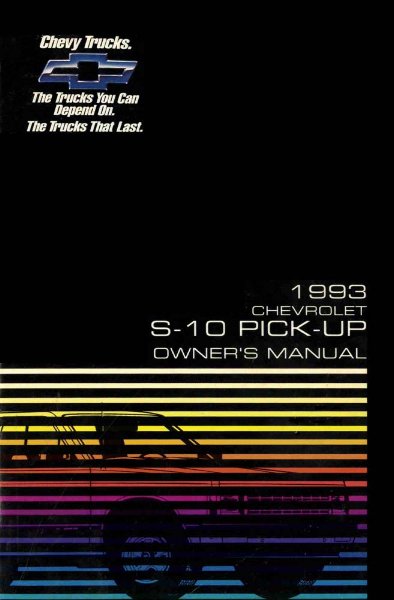 1993 Chevrolet Silverado 1500, Silverado 2500, Silverado 3500 Owner's Manual