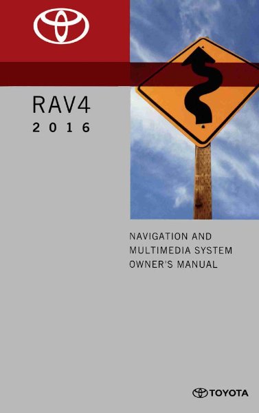 2016 Toyota Rav4 Owner's Manual