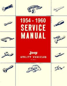 1954–1960 Jeep TRUCK  UTILITY WAGON Factory Shop Service Manual