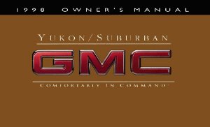 1998 GMC Yukon/Suburban Owner's Manual