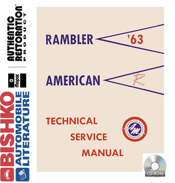 1963 AMC American, Rambler Factory Shop Service Manual