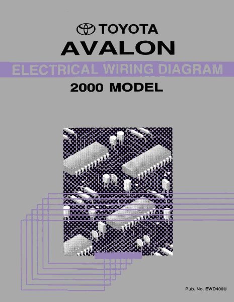2000 Toyota Avalon Wiring Diagrams Manual