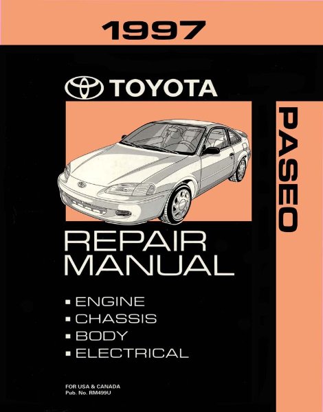 1997 Toyota Paseo Factory Shop Service Manual
