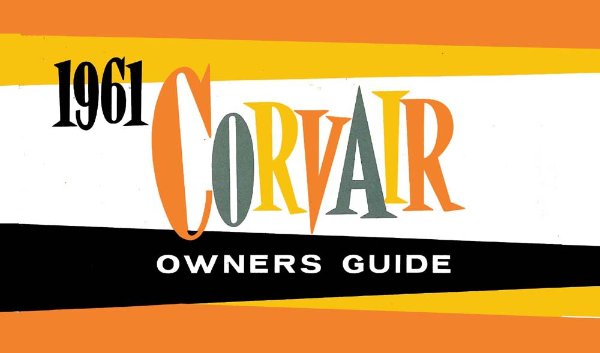1961 Chevrolet Corvair Owner's Manual