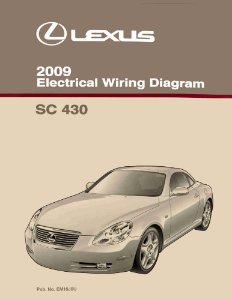 2009 Lexus SC 430 Wiring Diagrams Manual
