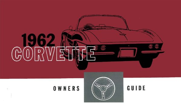 1962 Chevrolet Corvette Owner's Manual