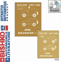 1987 1988 Jeep Wrangler Yj Shop Service Repair Manual PDF Engine Electrical sample image
