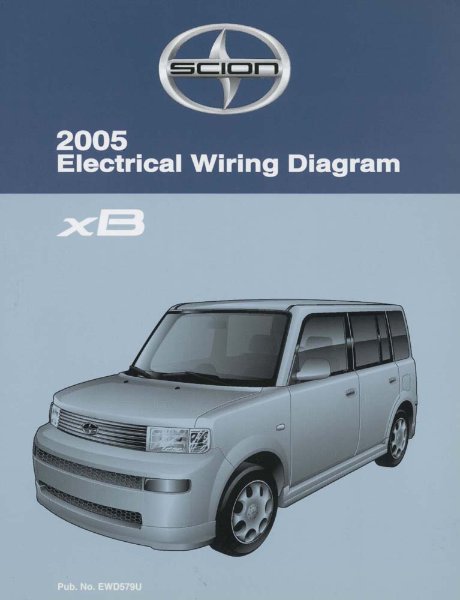 2005 Scion Xb Wiring Diagrams Manual