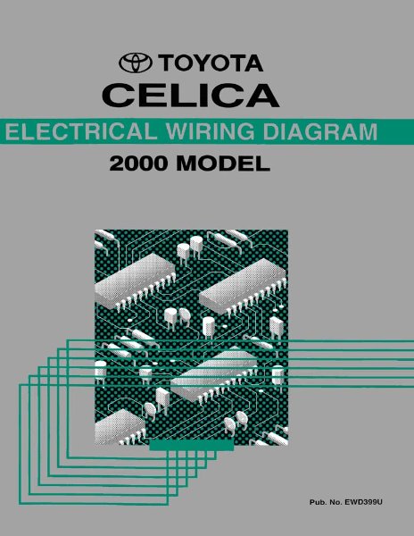 2000 Toyota Celica Wiring Diagrams Manual