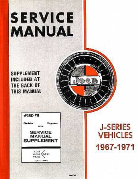 1967–1971 Jeep J-Series, Wagoneer Factory Shop Service Manual