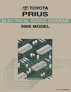 2005 Toyota Prius Wiring Diagrams Manual