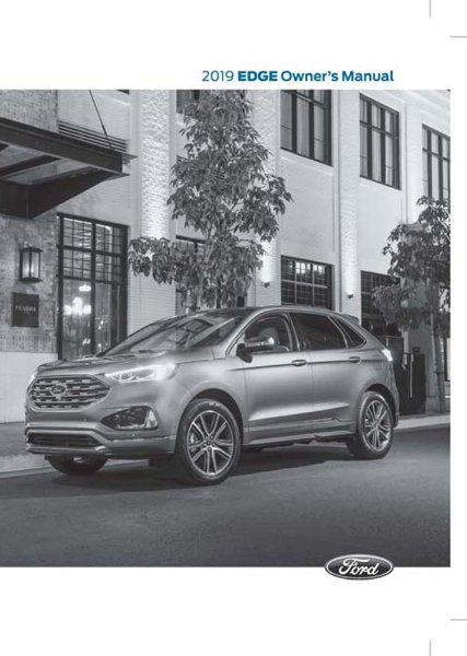 2019 Ford Edge Owner's Manual