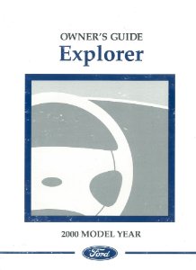 1996 Ford Explorer Owner's Manual