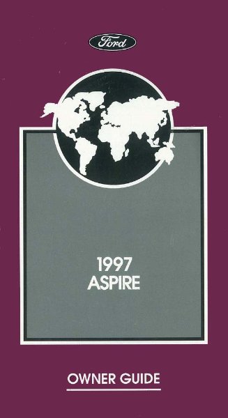 1997 Ford Aspire Owner's Manual