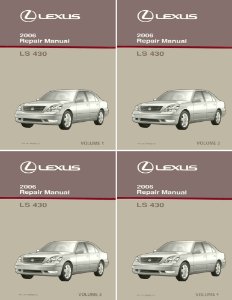 2006 Lexus LS 430 Factory Shop Service Manual