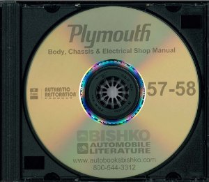 1957–1958 Plymouth All Models Factory Shop Service Manual