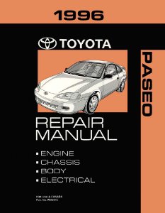 1996 Toyota Paseo Factory Shop Service Manual