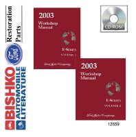 2003 Ford Truck E-Series Shop Service Repair Manual PDF sample image