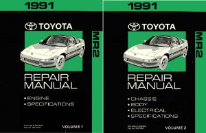 1991 Toyota MR-2 Factory Shop Service Manual