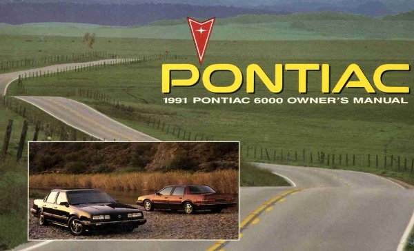 1991 Pontiac 6000 Owner's Manual